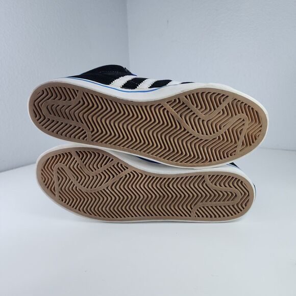 Adidas SLAP Magazine Campus Vulc Mid G08001 Black Blue US 10 Skateboarding Shoes - Picture 15 of 16